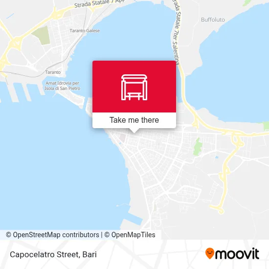 Capocelatro Street map