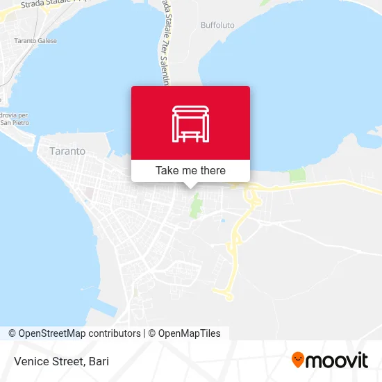 Venice Street map