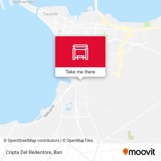 Cripta Del Redentore map