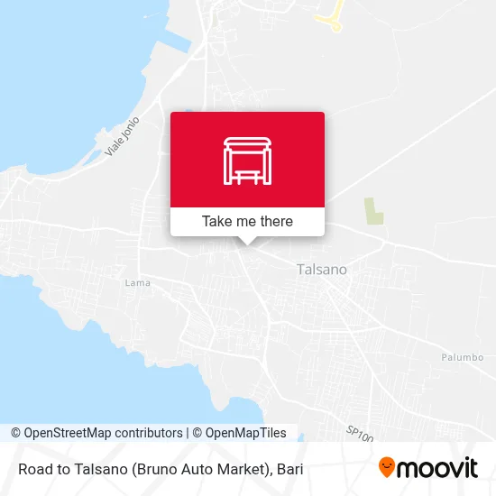 Road to Talsano (Bruno Auto Market) map