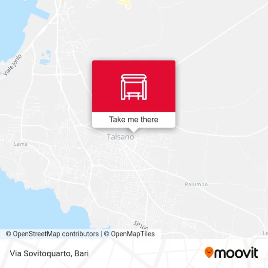 Via Sovitoquarto map