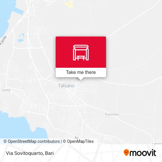 Via Sovitoquarto map