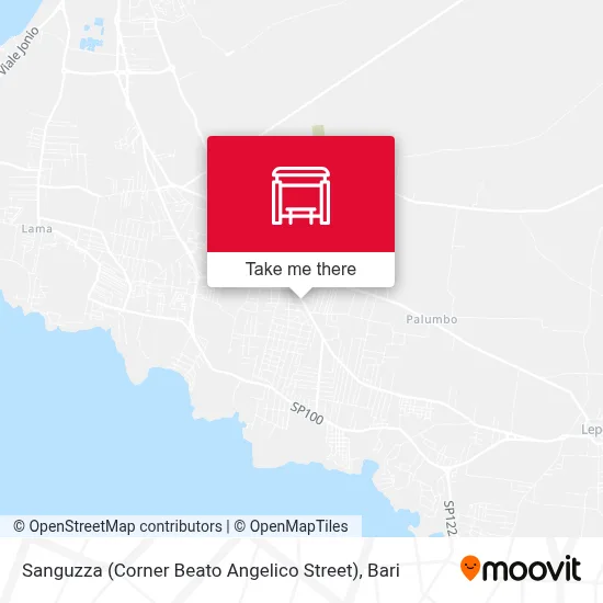 Sanguzza (Corner Beato Angelico Street) map