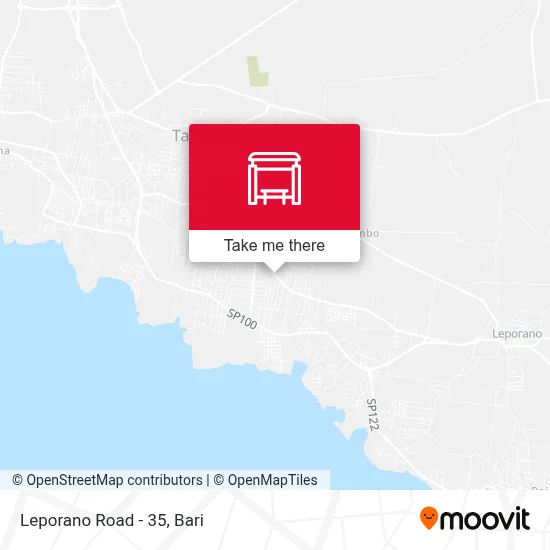 Leporano Road - 35 map