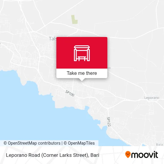 Leporano Road (Corner Larks Street) map