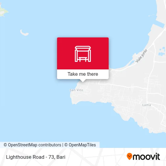 Lighthouse Road - 73 map