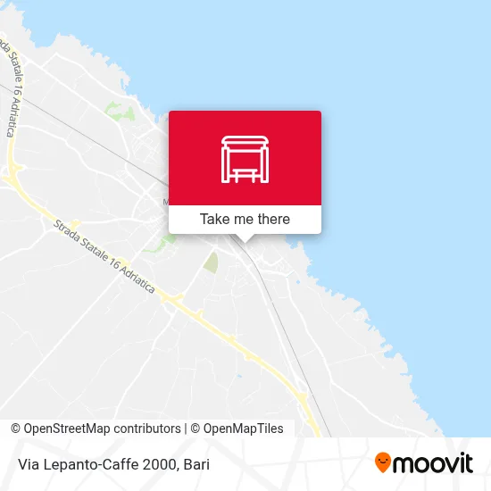 Via Lepanto-Caffe 2000 map