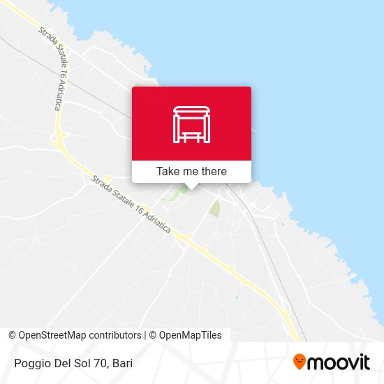 Poggio Del Sol 70 map