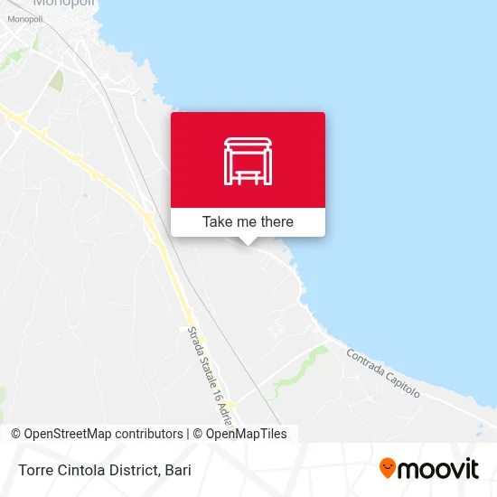 Torre Cintola District map