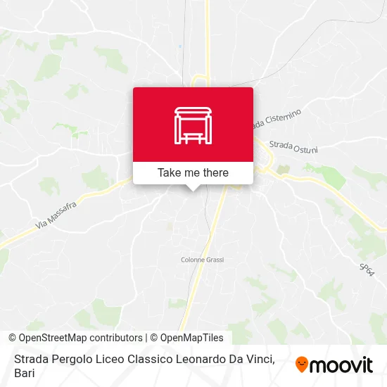 Strada Pergolo Liceo Classico Leonardo Da Vinci map