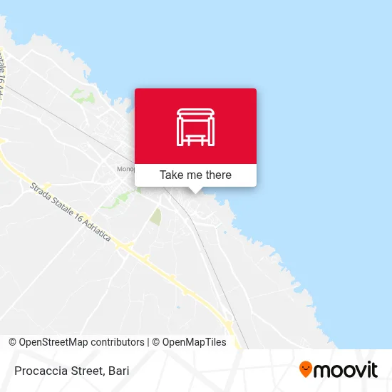 Procaccia Street map
