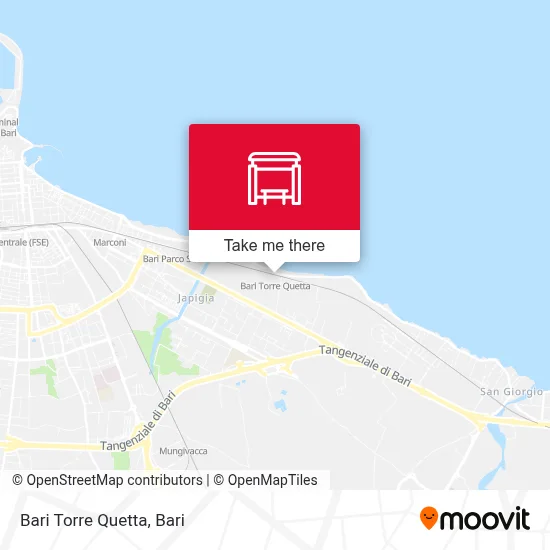 Bari Torre Quetta map