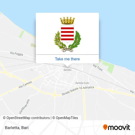 Barletta map
