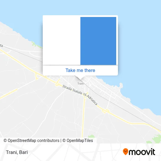Trani map