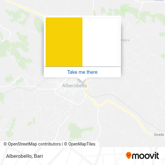 Alberobello map