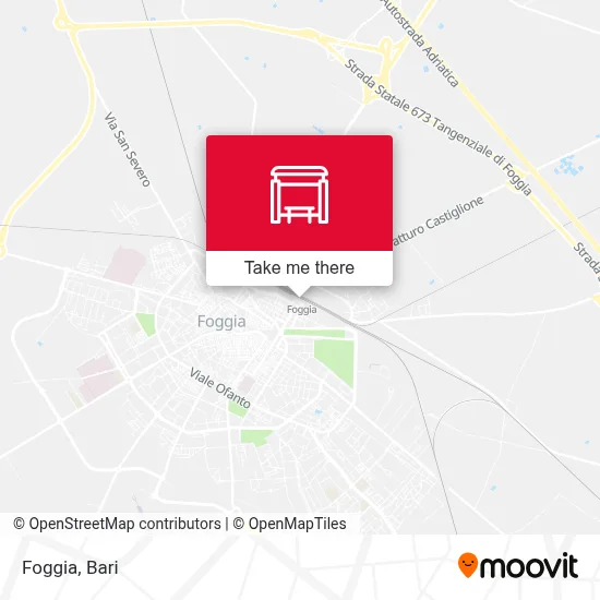Foggia map