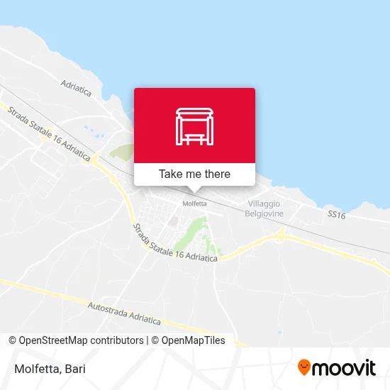 Molfetta map