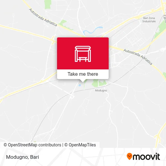Modugno map