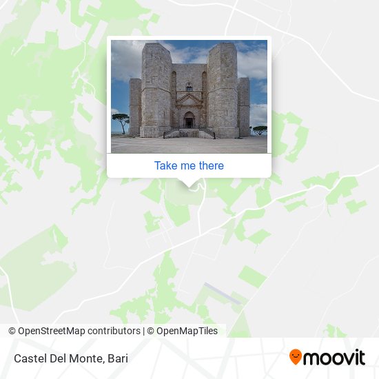 Castel Del Monte map