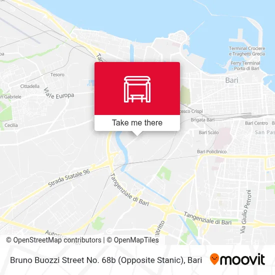 Bruno Buozzi Street No. 68b (Opposite Stanic) map