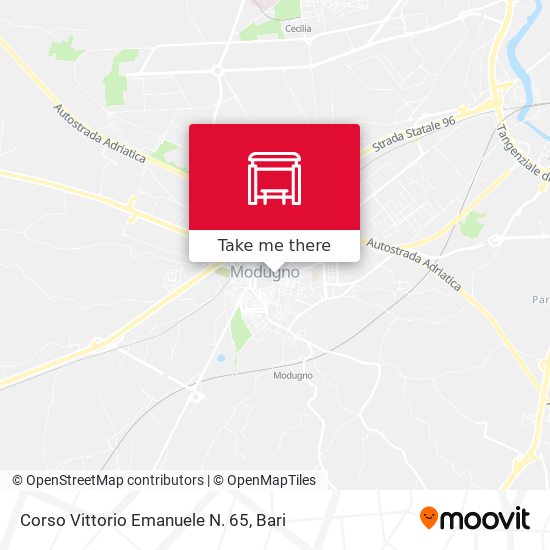Corso Vittorio Emanuele N. 65 map