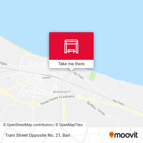 Trani Street Opposite No. 21 map