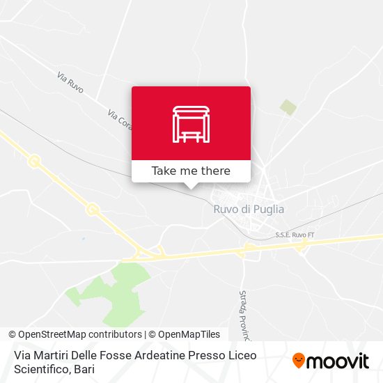 Via Martiri Delle Fosse Ardeatine Presso Liceo Scientifico map