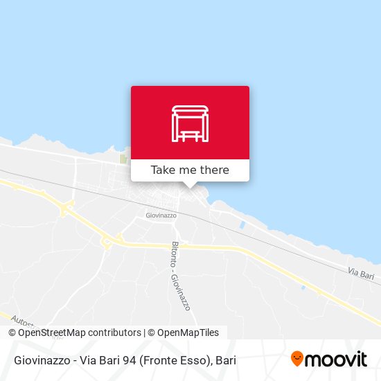 Giovinazzo - Via Bari 94 (Fronte Esso) map