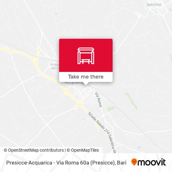 Presicce-Acquarica - Via Roma 60a map