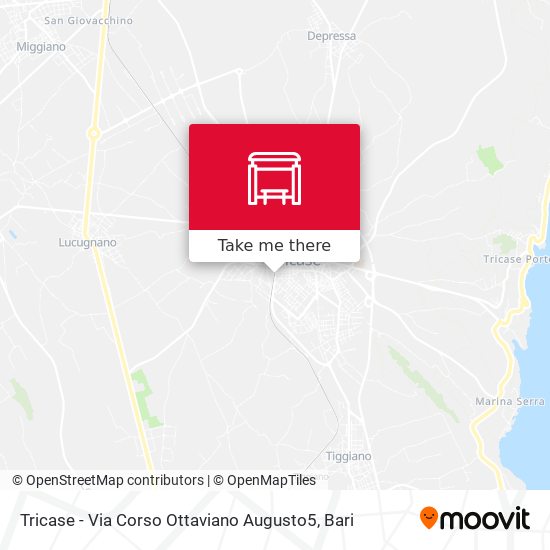 Tricase - Via Corso Ottaviano Augusto5 map
