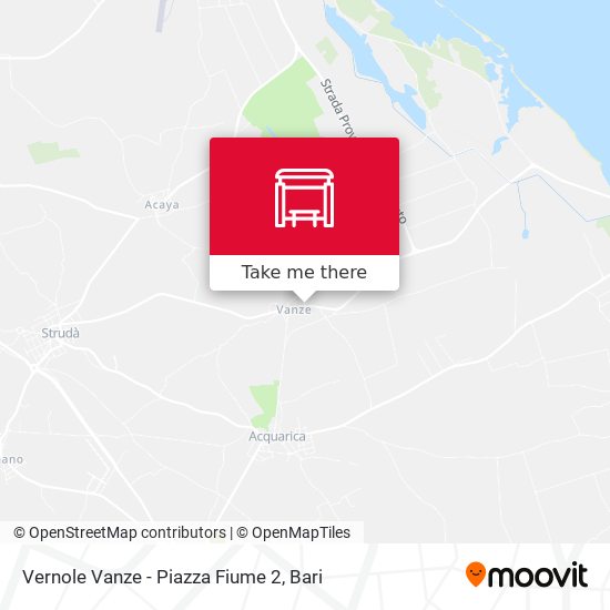 Vernole Vanze - Piazza Fiume 2 map