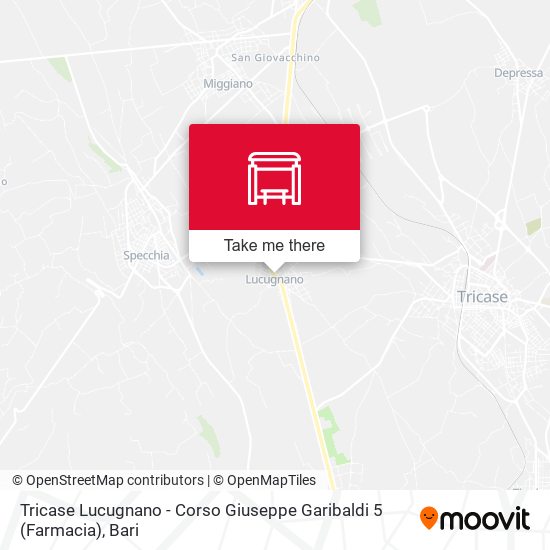 Tricase Lucugnano - Corso Giuseppe Garibaldi 5 (Farmacia) map