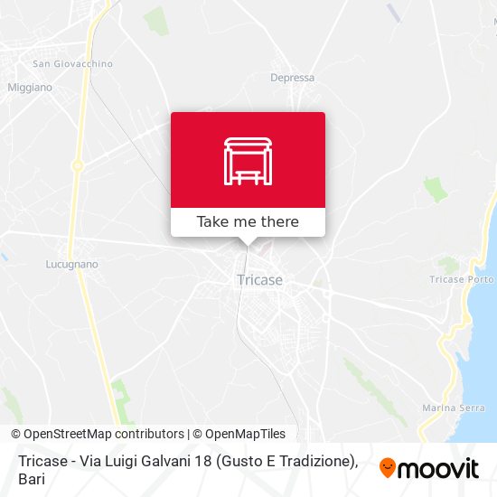 Tricase - Via Luigi Galvani 18 (Gusto E Tradizione) map