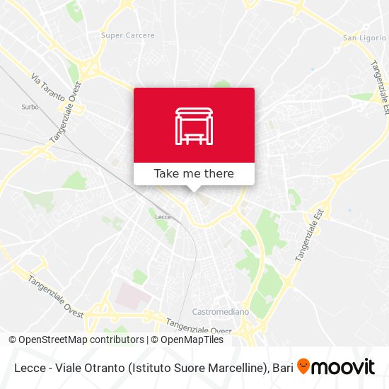 Lecce - Viale Otranto (Istituto Suore Marcelline) map