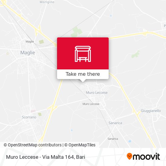 Muro Leccese - Via Malta 164 map