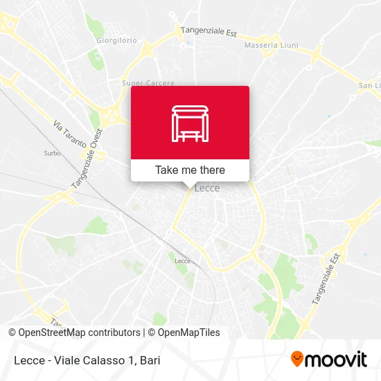 Lecce - Viale Calasso 1 map