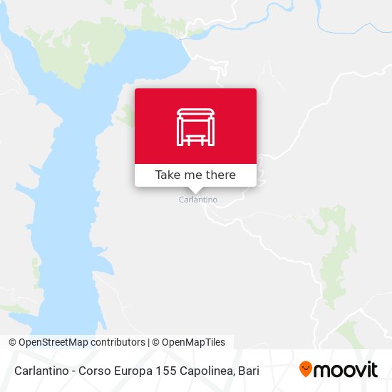 Carlantino - Corso Europa 155 Capolinea map