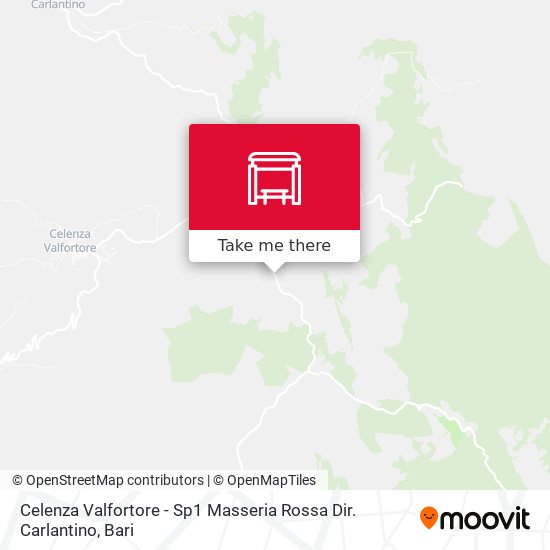 Celenza Valfortore - Sp1 Masseria Rossa Dir. Carlantino map