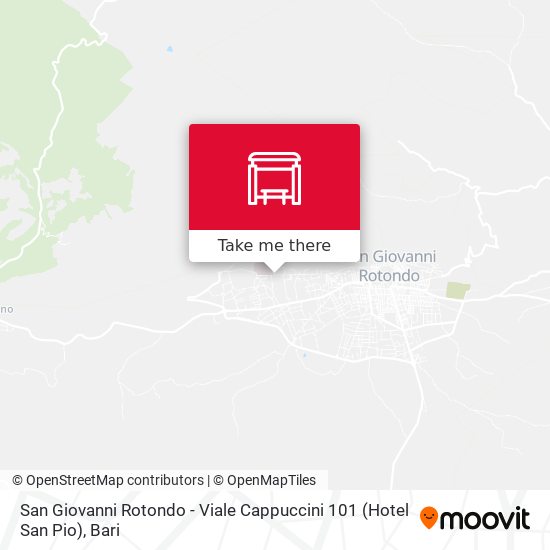 San Giovanni Rotondo - Viale Cappuccini 101 (Hotel San Pio) map