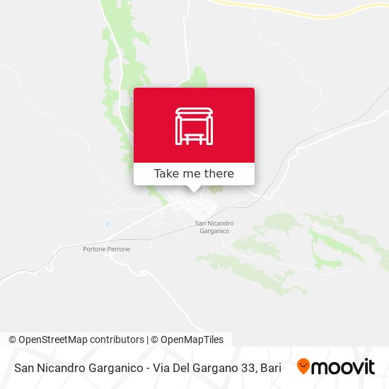 San Nicandro Garganico - Via Del Gargano 33 map