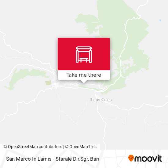 San Marco In Lamis - Starale Dir.Sgr map