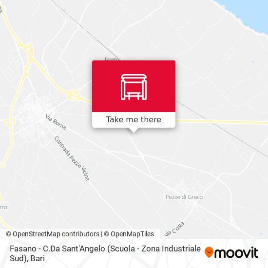 Fasano - C.Da Sant'Angelo (Scuola - Zona Industriale Sud) map