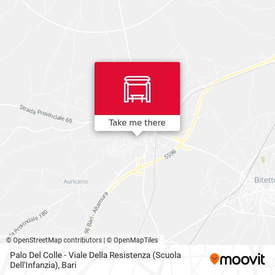 Palo Del Colle - Viale Della Resistenza (Scuola Dell'Infanzia) map