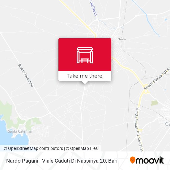Nardò Pagani - Viale Caduti Di Nassiriya 20 map