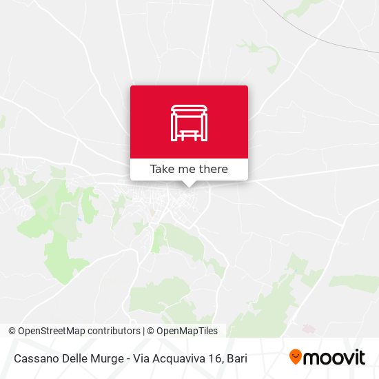 Cassano Delle Murge - Via Acquaviva 16 map
