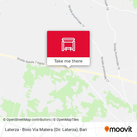 Laterza - Bivio Via Matera (Dir. Laterza) map