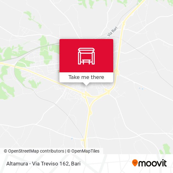 Altamura - Via Treviso 162 map