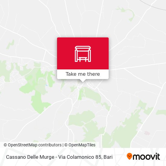 Cassano Delle Murge - Via Colamonico 85 map