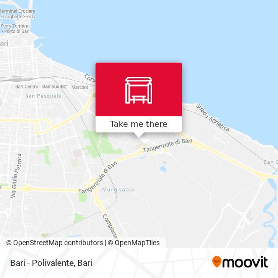 Bari - Polivalente map