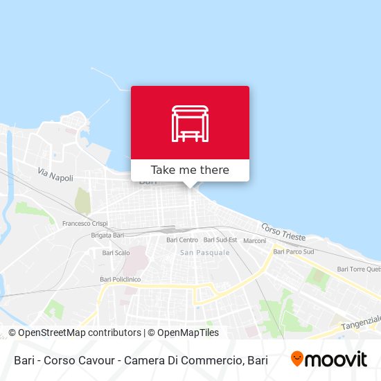 Bari - Corso Cavour - Camera Di Commercio map
